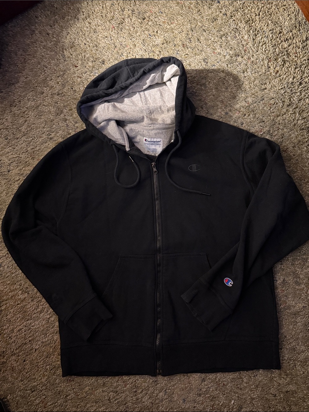 Champion men’s zip up hoodie